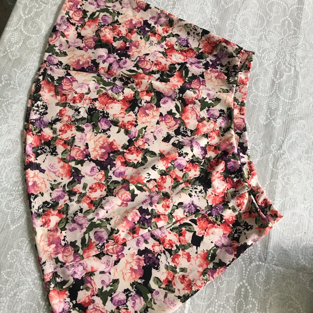 Floral skirt